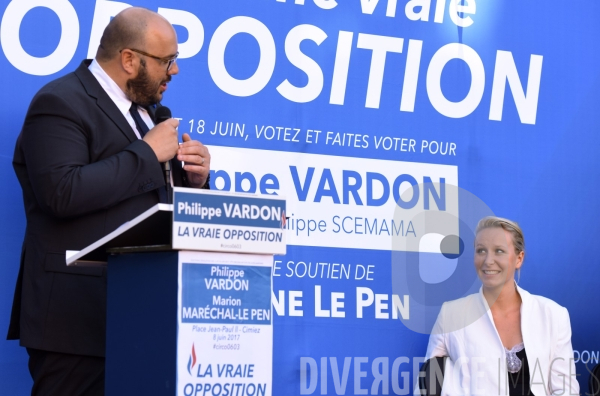 Marion Marechal Le Pen soutien Philippe Vardon legislatives 2017 #Nice06