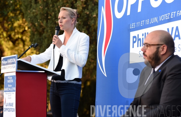 Marion Marechal Le Pen soutien Philippe Vardon legislatives 2017 #Nice06