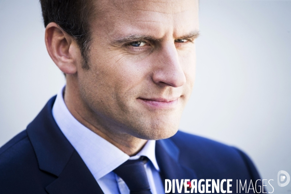 Portraits du président de la république Emmanuel MACRON
