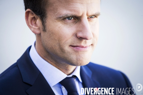 Portraits du président de la république Emmanuel MACRON