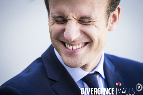 Portraits du président de la république Emmanuel MACRON
