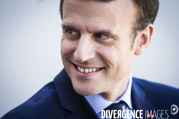 Portraits du président de la république Emmanuel MACRON