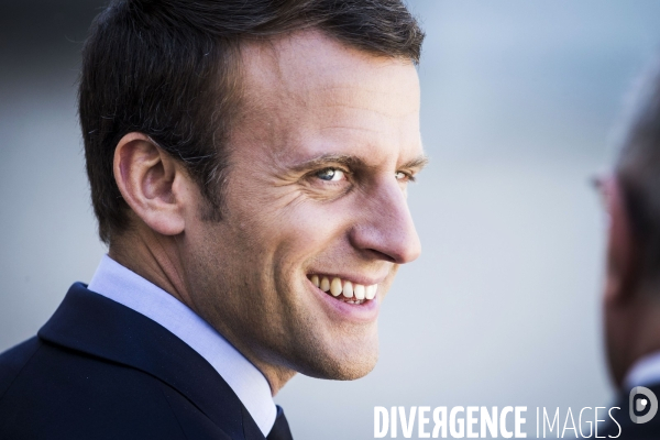 Portraits du président de la république Emmanuel MACRON