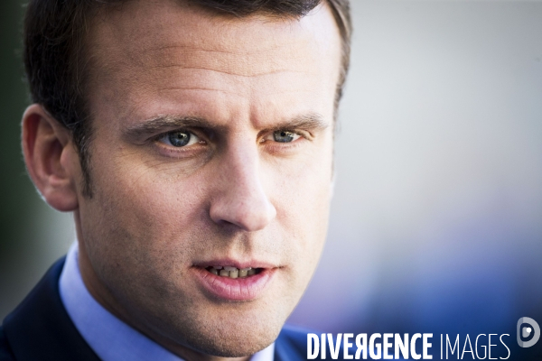 Portraits du président de la république Emmanuel MACRON