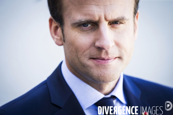 Portraits du président de la république Emmanuel MACRON