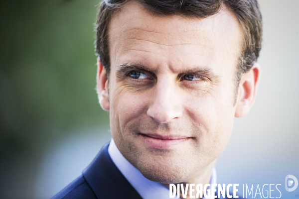 Portraits du président de la république Emmanuel MACRON