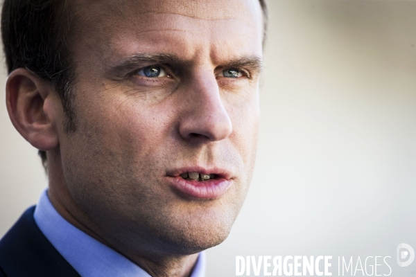 Portraits du président de la république Emmanuel MACRON