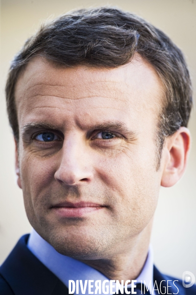 Portraits du président de la république Emmanuel MACRON