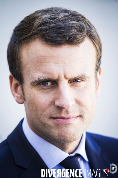 Portraits du président de la république Emmanuel MACRON