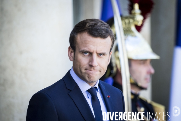 Portraits du président de la république Emmanuel MACRON