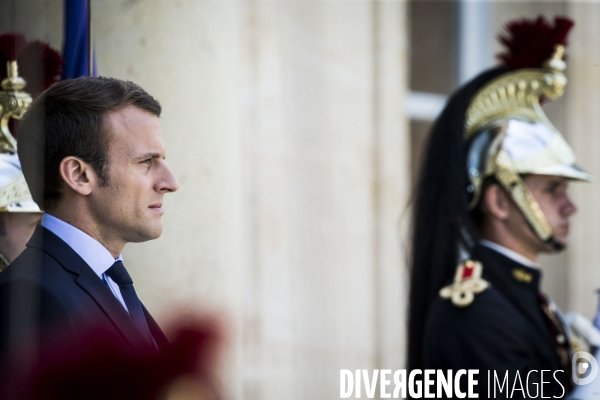 Portraits du président de la république Emmanuel MACRON