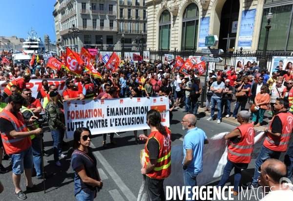 Manif cgt contre la loi travail