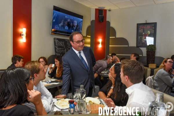 François Hollande en Corrèze