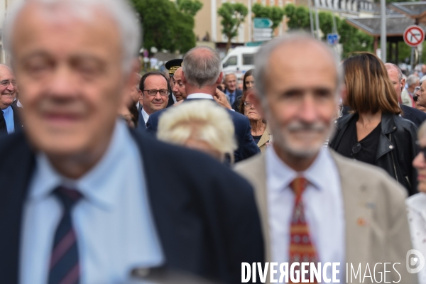 François Hollande en Corrèze