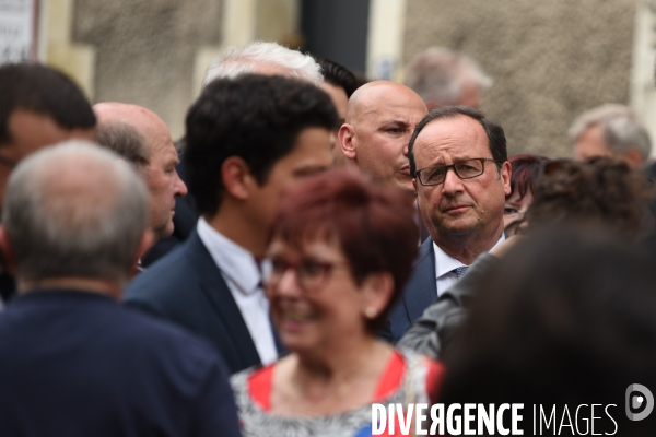 François Hollande en Corrèze