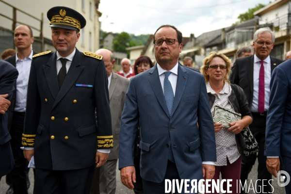 François Hollande en Corrèze