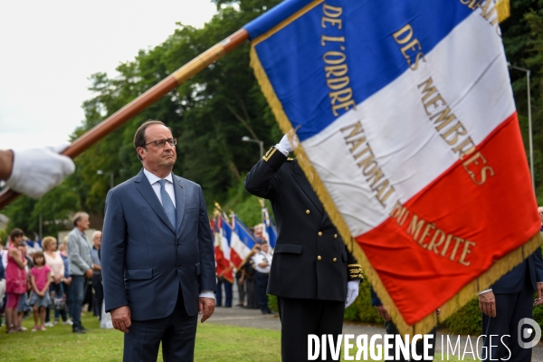 François Hollande en Corrèze