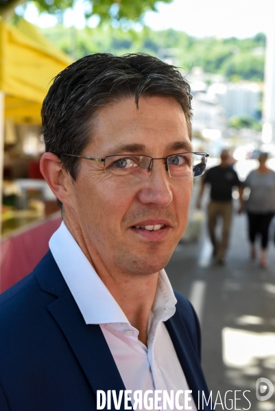 Christophe Jerretie, candidat En marche en Corrèze.