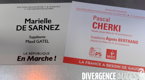 Nathalie kosciusko morizet / Premier tour des elections legislatives