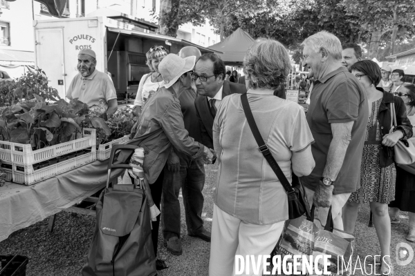 François Hollande en Corrèze