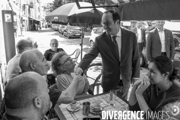 François Hollande en Corrèze