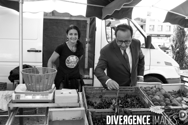 François Hollande en Corrèze