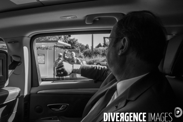 François Hollande en Corrèze