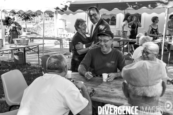 François Hollande en Corrèze