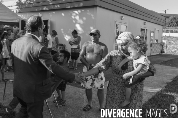 François Hollande en Corrèze