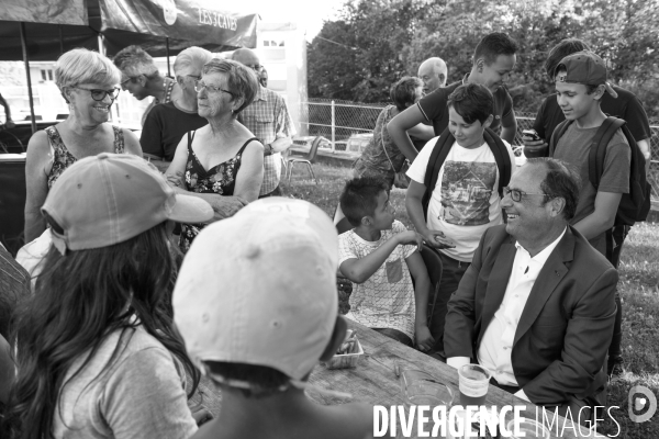 François Hollande en Corrèze