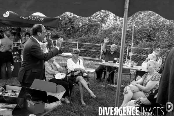 François Hollande en Corrèze