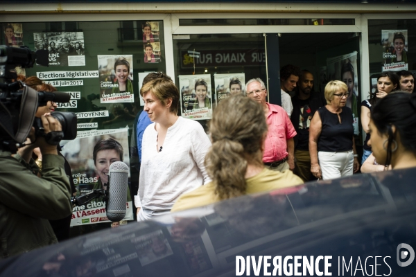 Caroline de Haas éliminée au premier tour des législatives.