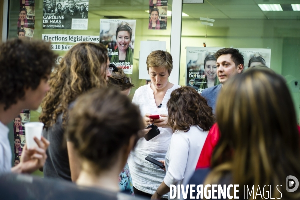 Caroline de Haas éliminée au premier tour des législatives.