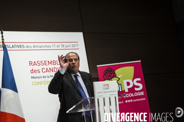 Le PS réunit ses candidats aux élections législatives.