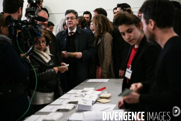 Jean luc melenchon - le vote - 1er tour de la presidentielle