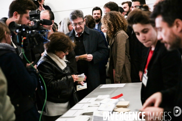 Jean luc melenchon - le vote - 1er tour de la presidentielle