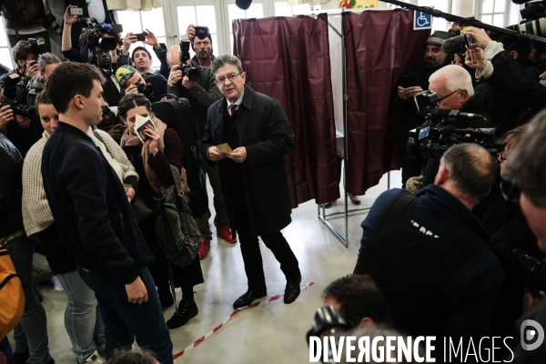 Jean luc melenchon - le vote - 1er tour de la presidentielle