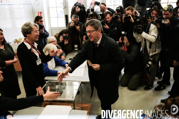 Jean luc melenchon - le vote - 1er tour de la presidentielle