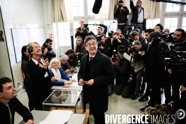 Jean luc melenchon - le vote - 1er tour de la presidentielle