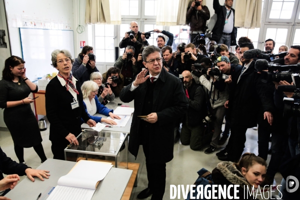 Jean luc melenchon - le vote - 1er tour de la presidentielle