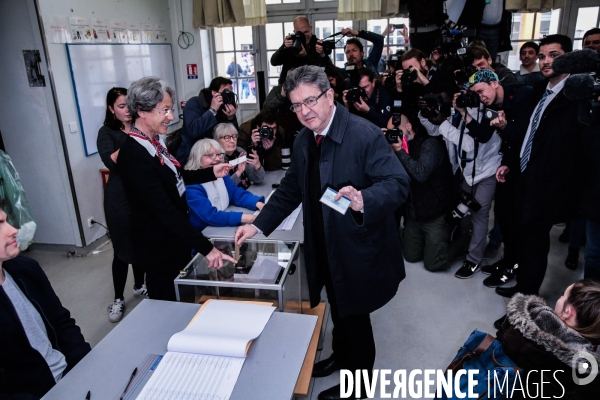 Jean luc melenchon - le vote - 1er tour de la presidentielle