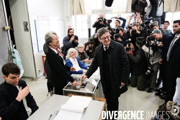 Jean luc melenchon - le vote - 1er tour de la presidentielle