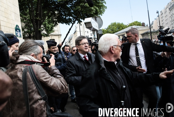 Jean luc melenchon - le vote - 1er tour de la presidentielle