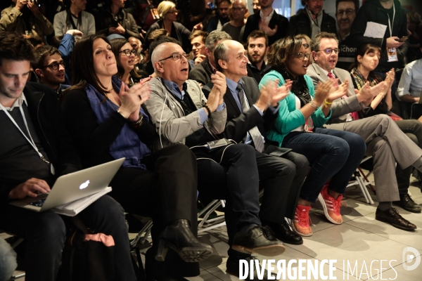 Jean luc melenchon - soir¢e ¢lectorale au belushi s- 1er tour de la presidentielle