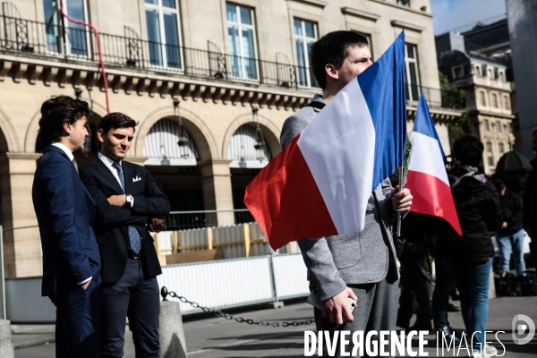 Defile du 1er Mai de Jean Marie Le Pen