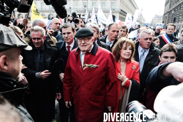 Defile du 1er Mai de Jean Marie Le Pen