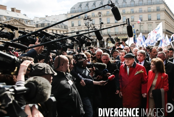 Defile du 1er Mai de Jean Marie Le Pen