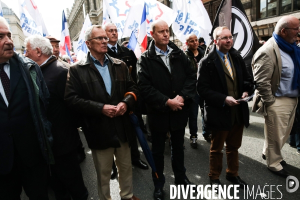 Defile du 1er Mai de Jean Marie Le Pen