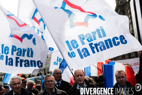 Defile du 1er Mai de Jean Marie Le Pen