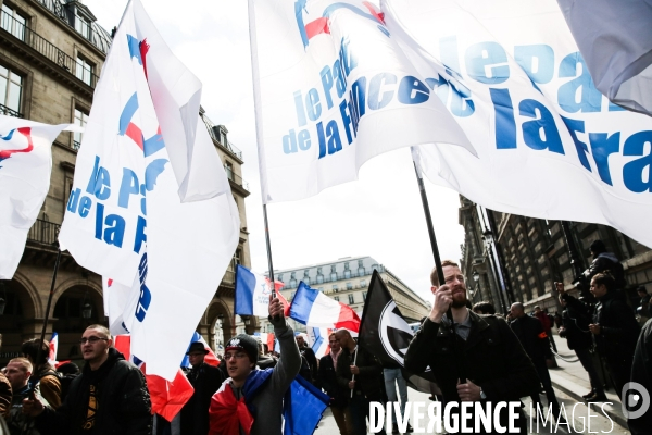 Defile du 1er Mai de Jean Marie Le Pen
